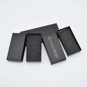 Custom Logo Cardboard Luxury <strong>Small</strong> Paper Metal Keychain <strong>Gift</strong> <strong>Box</strong> <strong>With</strong> <strong>Lid</strong> - Product Image 1