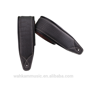 Correia de guitarra acolchoada de couro, cinto de couro acolchoado de vaca e baixo de alta qualidade <span class=keywords><strong>3</strong></span>, 1/4'' - Product Image 3