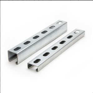 41*41 nhôm <span class=keywords><strong>strut</strong></span> C kênh rãnh dưới hỗ trợ hệ thống C kênh hỗ trợ tùy chỉnh - Product Image 4