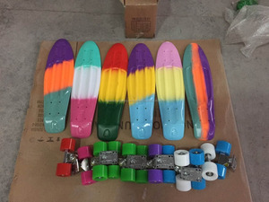 22 inch al por mayor mini <span class=keywords><strong>cruiser</strong></span> longboard skate - Product Image 1