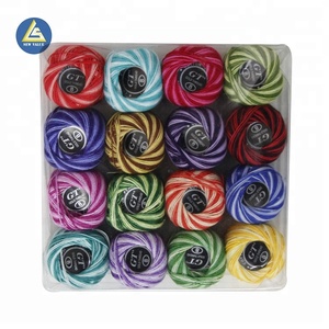 <span class=keywords><strong>Filo</strong></span> da ricamo in <span class=keywords><strong>cotone</strong></span> 16x5G <span class=keywords><strong>filo</strong></span> <span class=keywords><strong>uncinetto</strong></span> di <span class=keywords><strong>cotone</strong></span> economico - Product Image 2