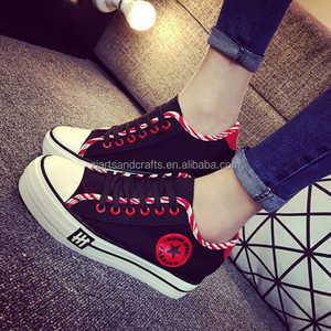 <span class=keywords><strong>Espadrilles</strong></span> plates à lacets pour femmes, chaussures en toile, décontractées, vente en gros, collection - Product Image 4