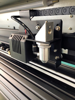 Máquina automática de corte por láser de corte de contorno 3D, trazador gráfico, fácil de operar, cristal láser de fibra Co2 de 60W, incluye hallazgo de bordes