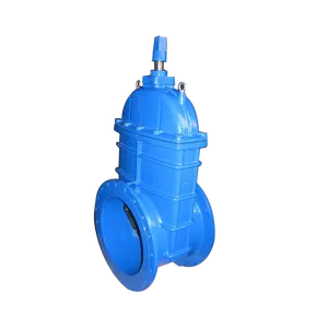 DIN3352 Ductile Cast Iron ggg50 DN1000 PN40 Big Size Non-Rising Stem Resilient Seated Flanged Gate Valve Manufacturer