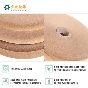 Paper Crepe Factory Price Electrical Kraft Insulating Crepe Paper Insulation Paper
