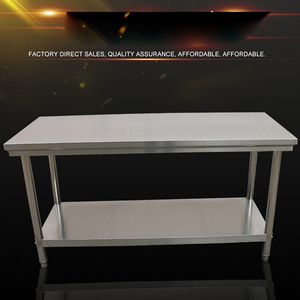 <span class=keywords><strong>Mesa</strong></span> de acero para trabajo de restaurante o <span class=keywords><strong>cocina</strong></span> comercial, <span class=keywords><strong>multiusos</strong></span>, ajustable, personalizada - Product Image 2