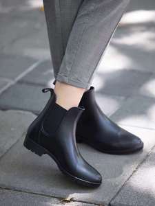 Di modo del commercio all'ingrosso molle variopinta Della Caviglia del silicone pvc <span class=keywords><strong>stivali</strong></span> da pioggia per le donne - Product Image 5