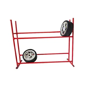 Wheel Rim Cremagliera Display di Stand di Pneumatici Per Auto