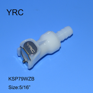 Mangueira farpada mini tubo de plástico, liberação rápida, 3/8 acoplamentos cotovelo - Product Image 6