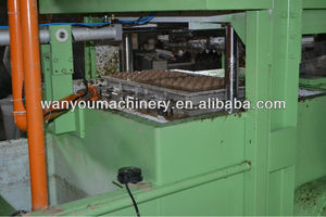 1800pcs Per Hour Capacity <strong>Egg</strong> Tray Machine Rotary Type PLC Control/manual <strong>Egg</strong> Tray Machine