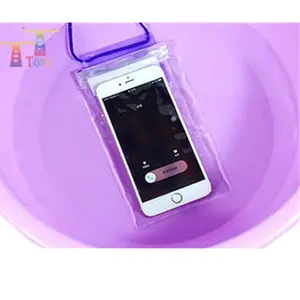 Promotional universal waterproof pvc cases for all mobile iphone 7 pouch water proof phone cases