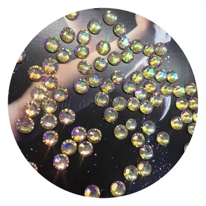 Superbrillante, venta al por mayor, strass stone heaven light 3D, accesorios de bricolaje ss6, lámina trasera sin fijación térmica, diamantes de imitación nail art - Product Image 1