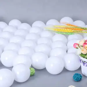 8 cm 7 cm 6 cm en plastique blanc en Gros boules de fosse de boule à vendre