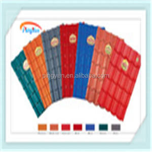 Alibaba China de 2.5 mm y <span class=keywords><strong>3</strong></span>.0 mm de resina sintética roofing tile / asa español teja de techo / asa + pvc plástico de cubierta - Product Image 4