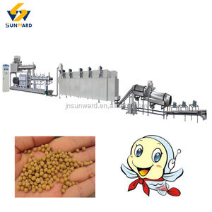 Máy làm thức ăn cho cá tự động, máy đùn Thức ăn cho cá nổi, Dây Chuyền chế biến thức ăn cho cá - Product Image 3