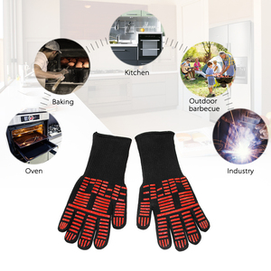 Gants pour la fabrication de bonbons, accessoires de <span class=keywords><strong>cuisine</strong></span> bon marché résistants à la chaleur, revêtement en Silicone pour BBQ - Product Image 4