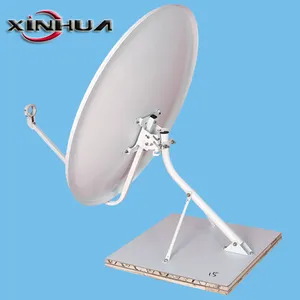 Antena de prato de satélite Ku-60 * 65cm com preço barato e alta qualidade