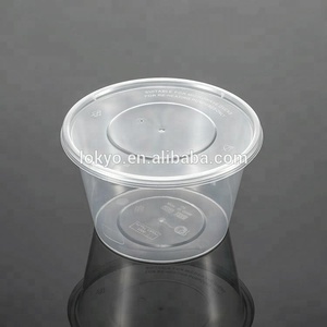 Bol jetable en <span class=keywords><strong>plastique</strong></span> avec couvercle pour sauces, soupes, salades et camping - Product Image 4