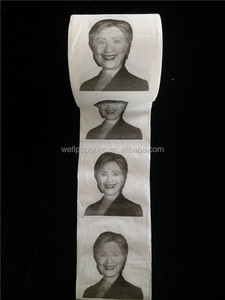 2ply/3ply altamente coleccionables novedad Hillary Clinton papel higiénico rollo caja de 100 - Product Image 5