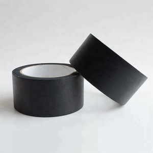 Logo nero personalizzato oem stampa di tessuto di cotone rivestito in vinile non riflettente pro gaffer nastro gaff macchina fotografica rotola di nastro 2 pollici - Product Image 2