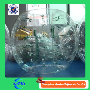 Color <span class=keywords><strong>transparente</strong></span> correa verde y mango verde 1.5 m fútbol burbuja humana, <span class=keywords><strong>bola</strong></span> burbuja <span class=keywords><strong>de</strong></span> <span class=keywords><strong>plástico</strong></span> <span class=keywords><strong>para</strong></span> adultos - Product Image 1