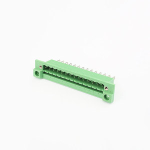 Fabriek Direct Lage Prijs Mannelijke En Vrouwelijke <span class=keywords><strong>Terminal</strong></span> Blok 5.08Mm Plug-In Groene <span class=keywords><strong>Terminal</strong></span> Blok Connector Met Flens - Product Image 1