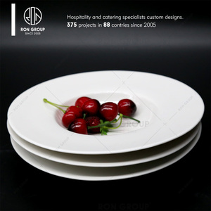 Hot Sales Ceramic <strong>Small</strong> White <strong>Dinner</strong> Customized <strong>Plate</strong> for Restaurant Hotel Wedding - Product Image 2