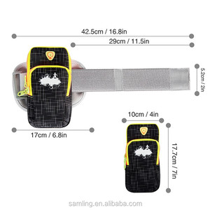 Alibaba Người Bán Hàng Tốt Nhất Sáng Tạo Unisex Vải Điện Thoại Di Động <span class=keywords><strong>Armband</strong></span> Túi cho <span class=keywords><strong>Ipod</strong></span> Nano 6 - Product Image 4