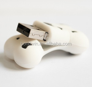 <span class=keywords><strong>Clé</strong></span> <span class=keywords><strong>USB</strong></span> 2.0 en forme d'os de chien en plastique Nouveau produit en stock - Product Image 1