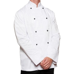 Calidad Competitive Unisex Chef Coat Chef Jacket uniformes de trabajo uniforme camarero camarera - Product Image 6