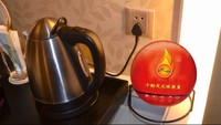 Extintor de Incendios SAFE+ Fire Ball, Tipo Multiincendio (A-B-C-E-F), Certificado ISO/CE/ROHS, 1.15 kg, Rojo, 150 mm de Diámetro, Polvo ABC