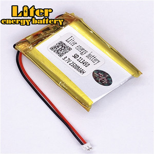 Plug 1,5-2 P 113450 2500 mah 3,7 V rechargeable lipo battery solar Battery free li-ion battery battery lithium polymer battery with PCM - Product Image 1