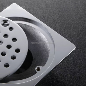 FD26 buena calidad de latón piso ideal cubierta de drenaje piso de la ducha - Product Image 4