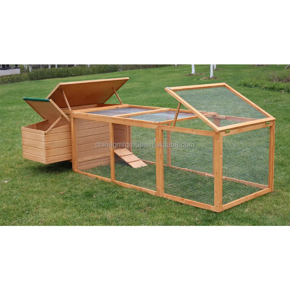 Chicken Coop Cover Extra Large Run Wooden OEM Print Houses Sustainable Double Water-based Painting Not Support Push-up CLASSICS