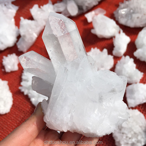 Đá Tây Tạng Đá Quý Tự Nhiên Cụm Tinh Thể Thạch Anh Trong Suốt - Product Image 2