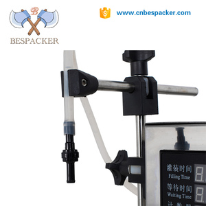 Bespacker XK-280 manual botella de agua bebidas leche pasta líquida máquina de llenado - Product Image 6