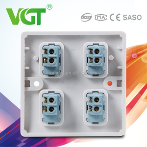 Electricidad baquelita interruptor de pared moderna 4 Gang 2 interruptor manera - Product Image 2