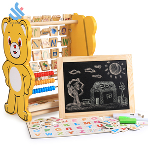 YF-M326 vendita calda popolare multifunzione in legno magnetico orso di legno tavolo da <span class=keywords><strong>disegno</strong></span> giocattoli per i bambini - Product Image 4