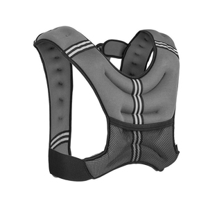<span class=keywords><strong>Veste</strong></span> <span class=keywords><strong>lestée</strong></span> en Oxford + sable de fer durable en gros et gilet lesté réglable, capacité de 8 kg, entraînement CrossFit - Product Image 2