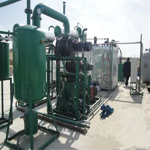 Vacuümdestillatie Technologie Olie Behandeling Unit Afval Motor Olie Recycling Machines