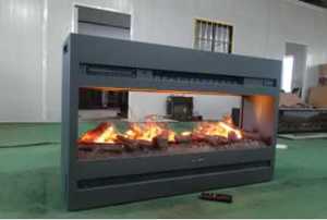 1000mm Length or Customized Size 3D Water vapor Electric <strong>Fireplace</strong> <strong>With</strong> <strong>Heat</strong> Function