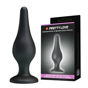 Silikon anal dildo anal masaj cinsel geliştirme vibratör için seks oyuncak eşcinsel