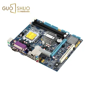 Çift Kanal 2 X DDR2 667 800 çift çekirdekli g31 lga775 anakart fabrika çin