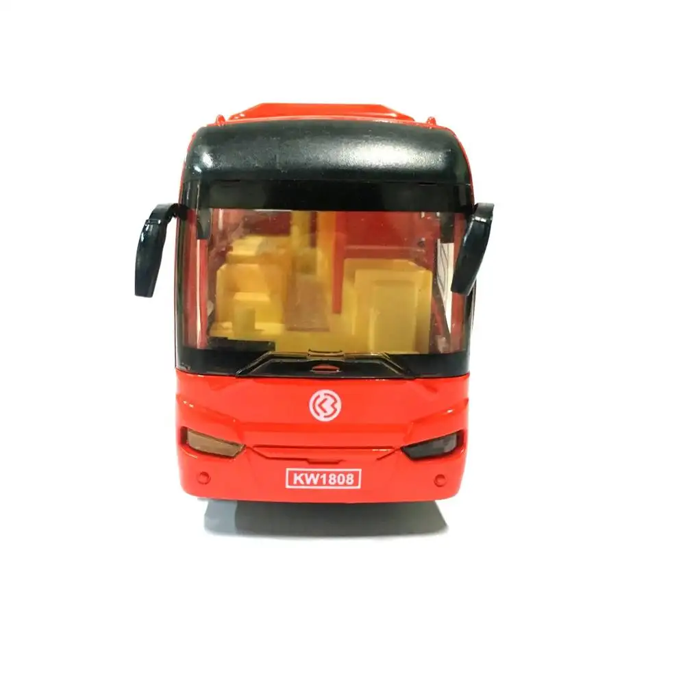 Deko — bus de jouet moulé sous pression, 1:32, respectueux de l'environnement pour enfants, nouveauté 2018