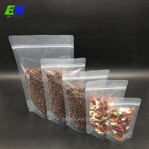 Bedrukte Huisdierentas Voor Transparante Opbergritssluiting En Hitteafdichting Voor Cashewnoten, Zakzak Voor Levensmiddelen En Industrieverpakking - Product Image 1