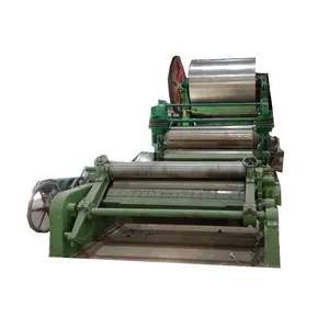 Waste paper recycling 787mm kraft paper machine for small paper mills