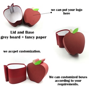 Di Apple a forma di celebrazione festa scatola di cioccolato personalizzato di imballaggio di cioccolato contenitore di caramella - Product Image 6