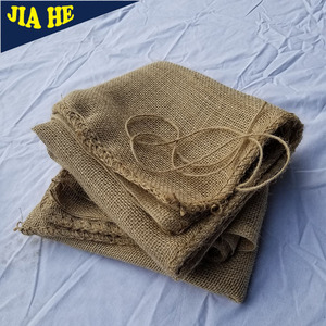 Nuevo diseño plegable saco de yute bolsa de compras del paño - Product Image 1