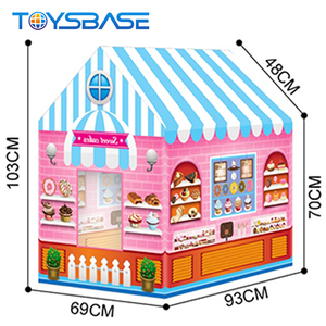 <span class=keywords><strong>Maison</strong></span> de poupée rose, intérieure/extérieure, bricolage, miniature, villa, jouets, modèle, pliable, pop-up, jeu, tente pour enfants, <span class=keywords><strong>maison</strong></span> de jeu - Product Image 5