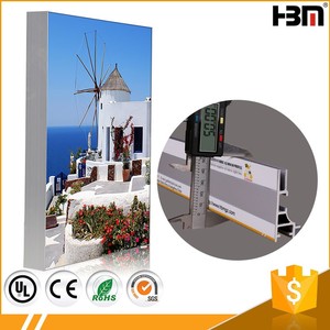 Ali surtidor de china 50mm SEG tela sin marco caja de luz LED de aluminio perfil - Product Image 1